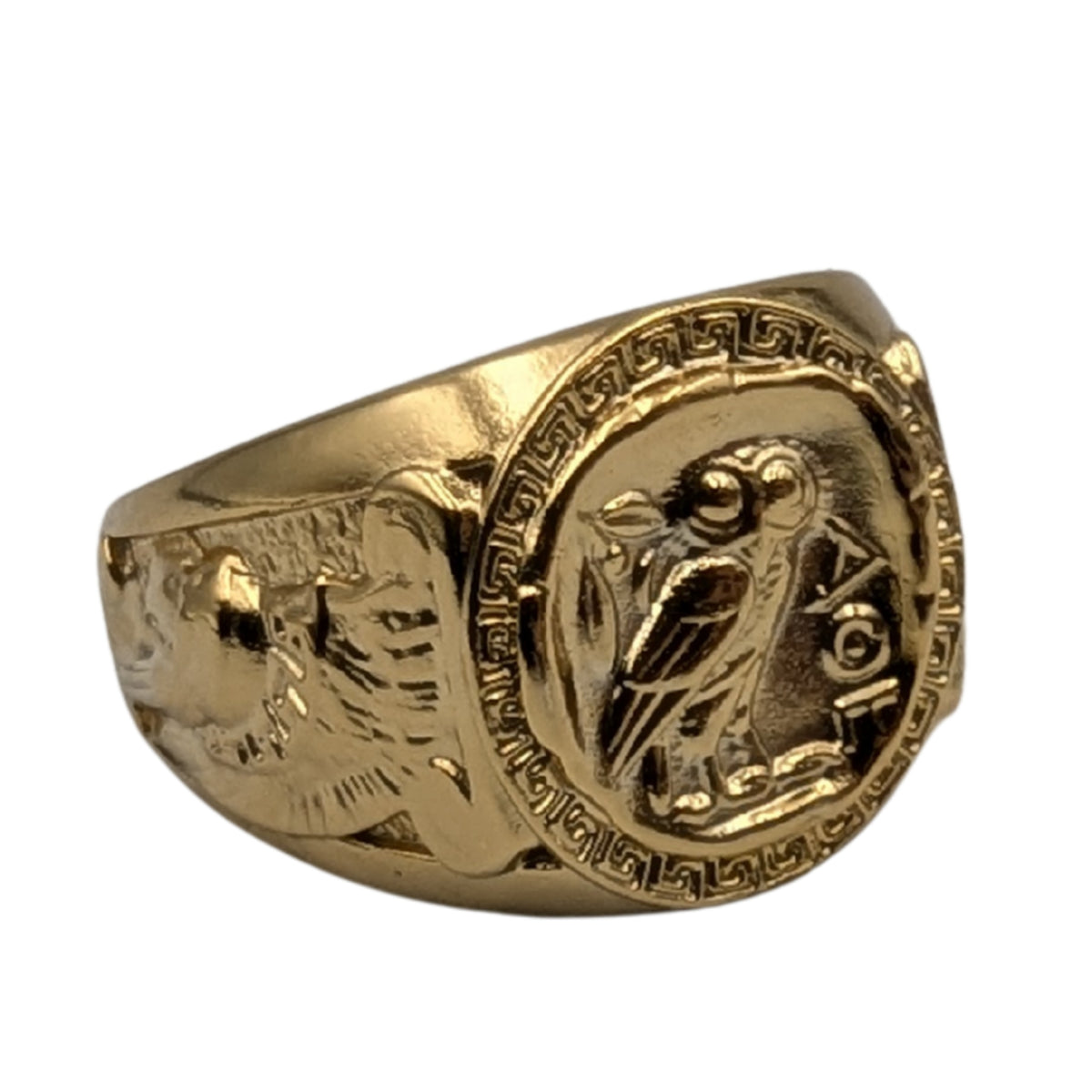Athena Greek Ring