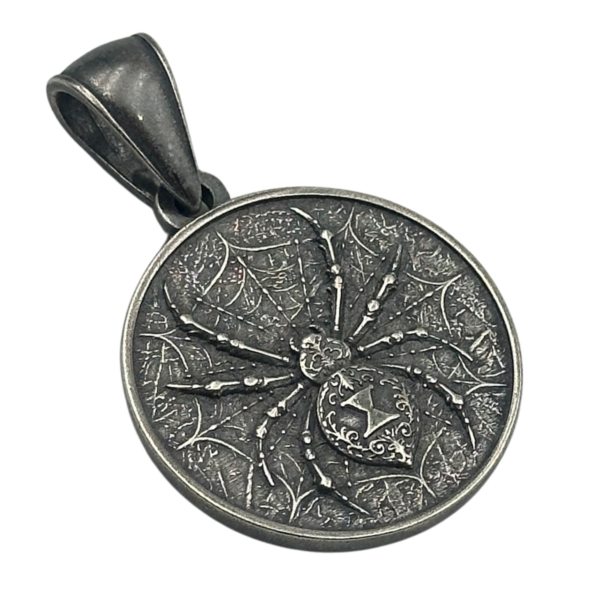Black Widow Spider Pendant