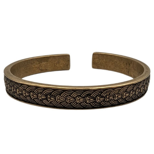 Borre big bracelet Bronze with patina