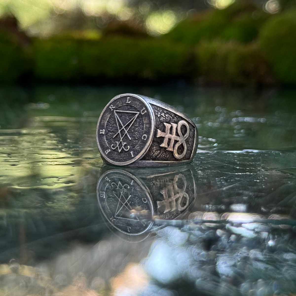 Ring with the Sigil of Lucifer