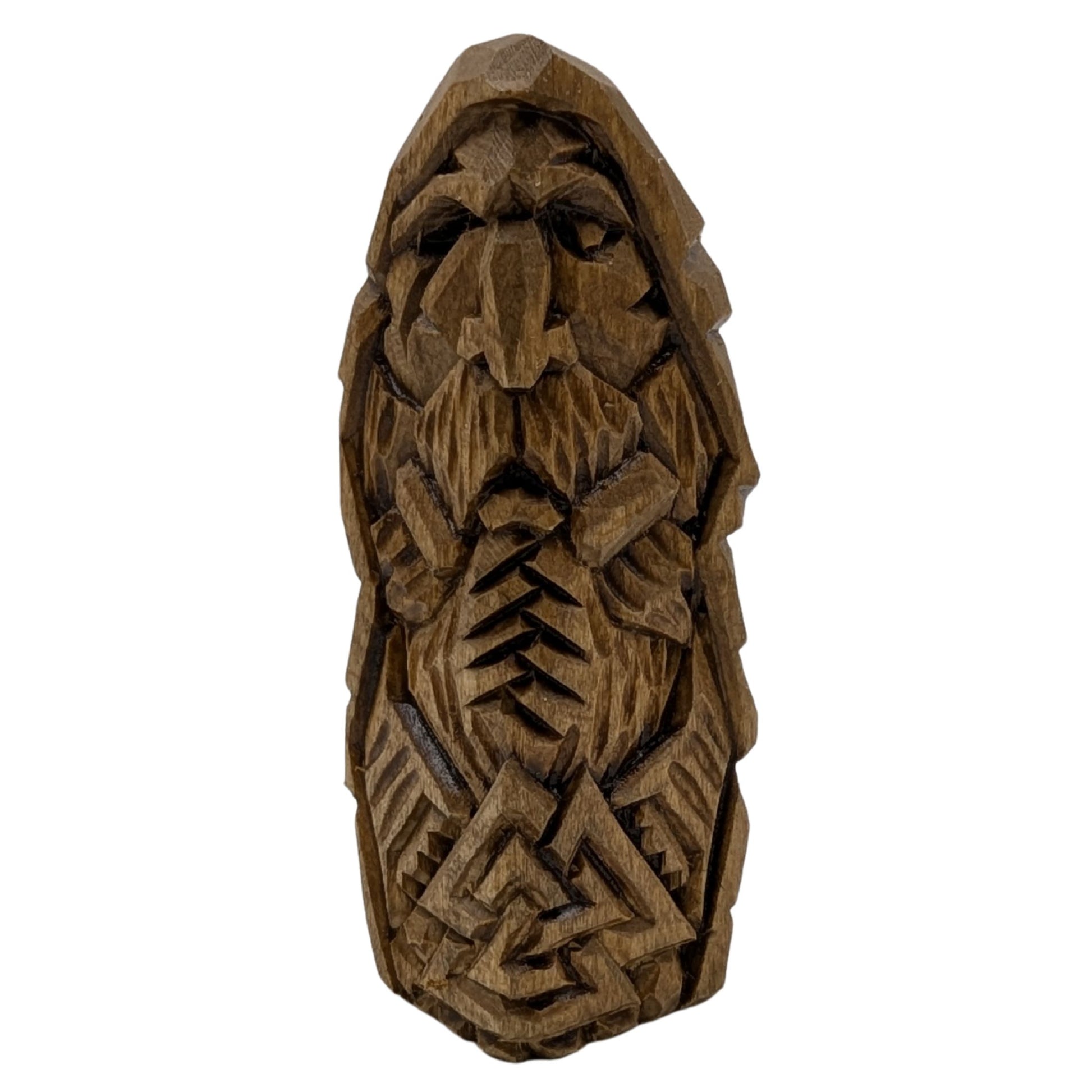 Odin Wooden Figurine
