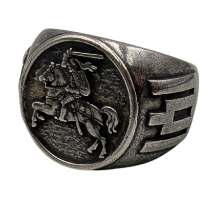 Vytis ring 6 US Silver plating