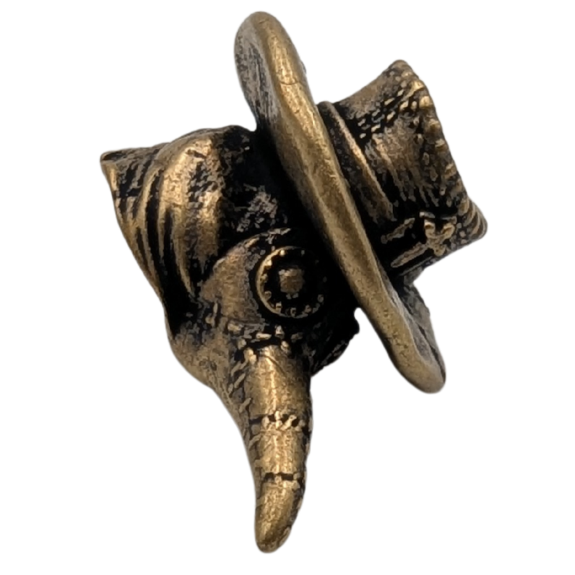 Plague doctor paracord bead