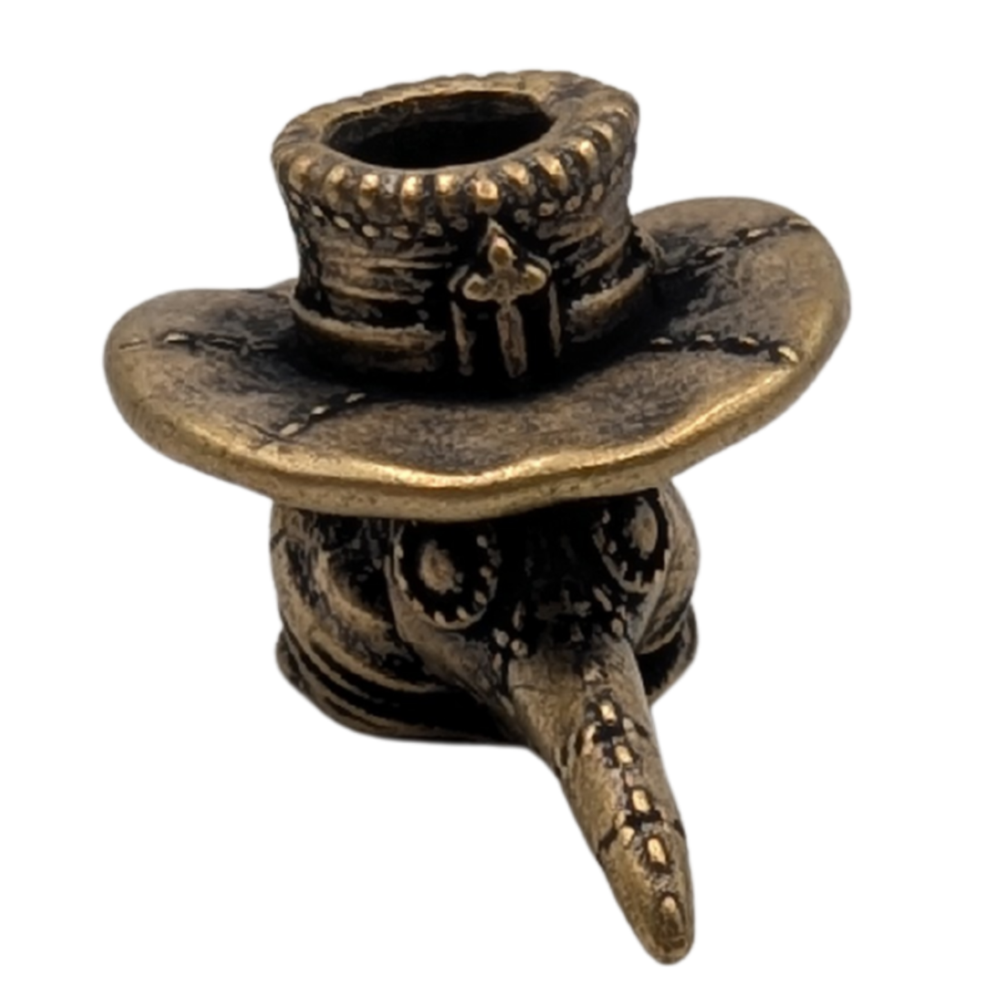 Plague doctor paracord bead