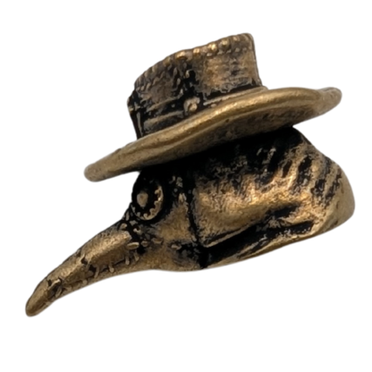 Plague doctor paracord bead