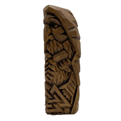 Odin Wooden Figurine