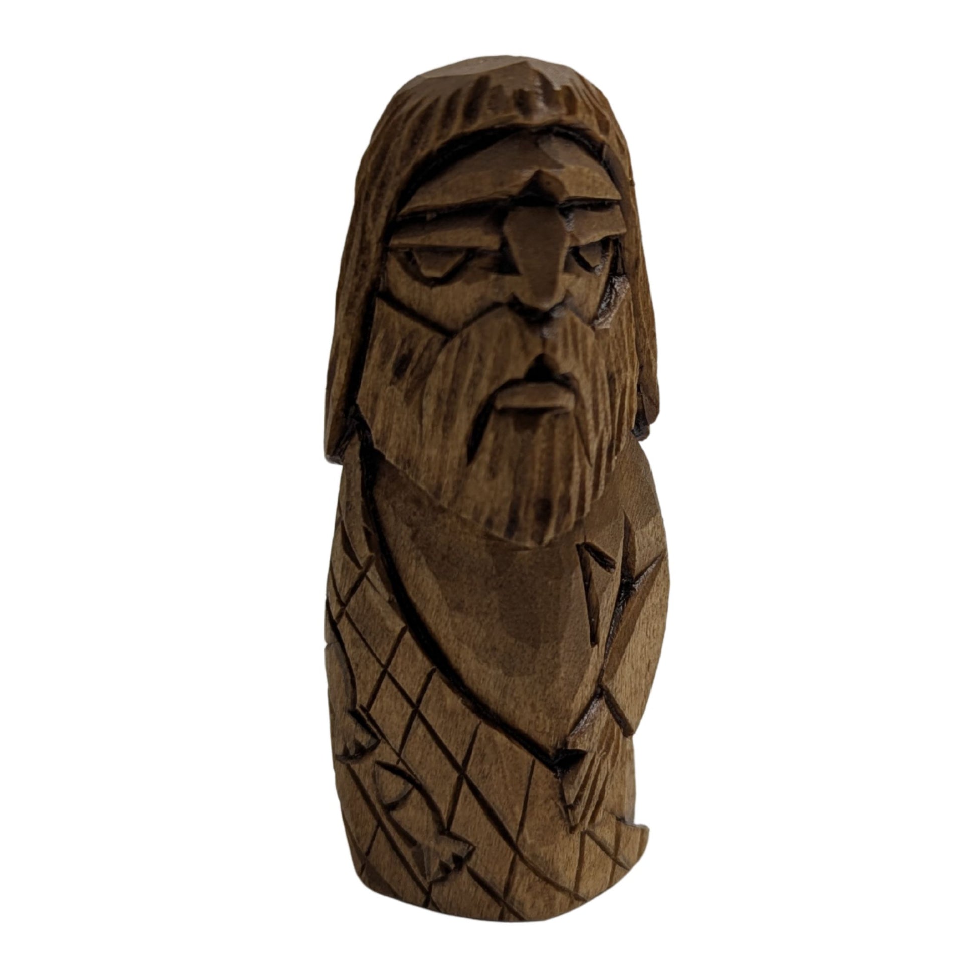 Njord Wooden Figurine