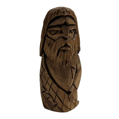 Njord Wooden Figurine
