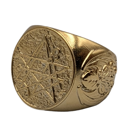 Necronomicon Occult Ring