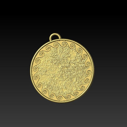Medusa Gorgon pendant