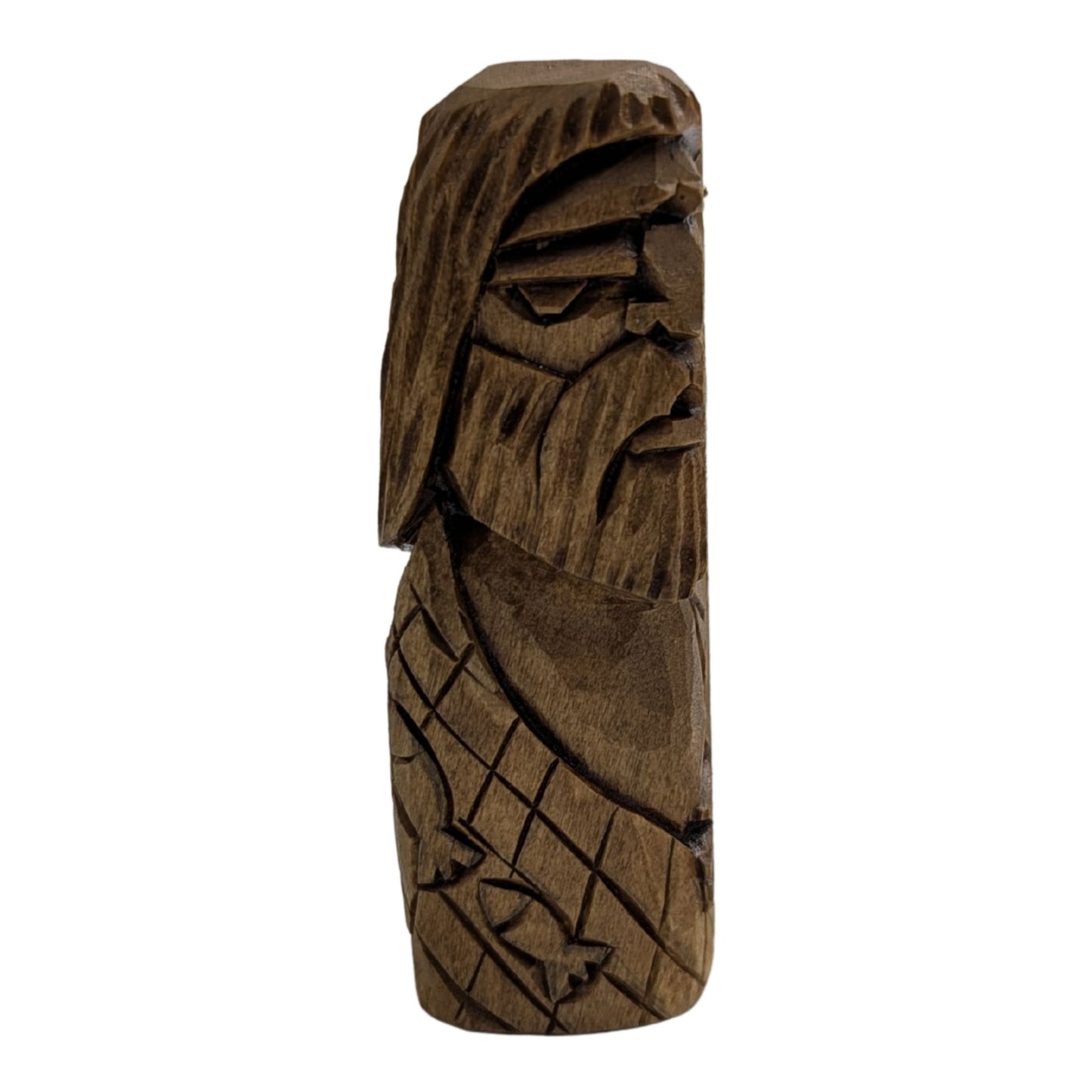 Njord Wooden Figurine