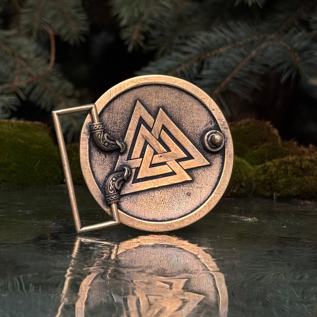 Tree of Life (Yggdrasil) Bronze Belt Buckle