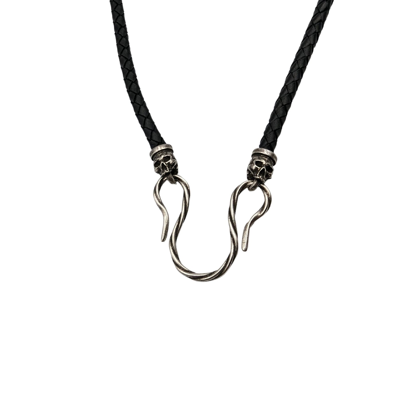 Skull Leather Necklace