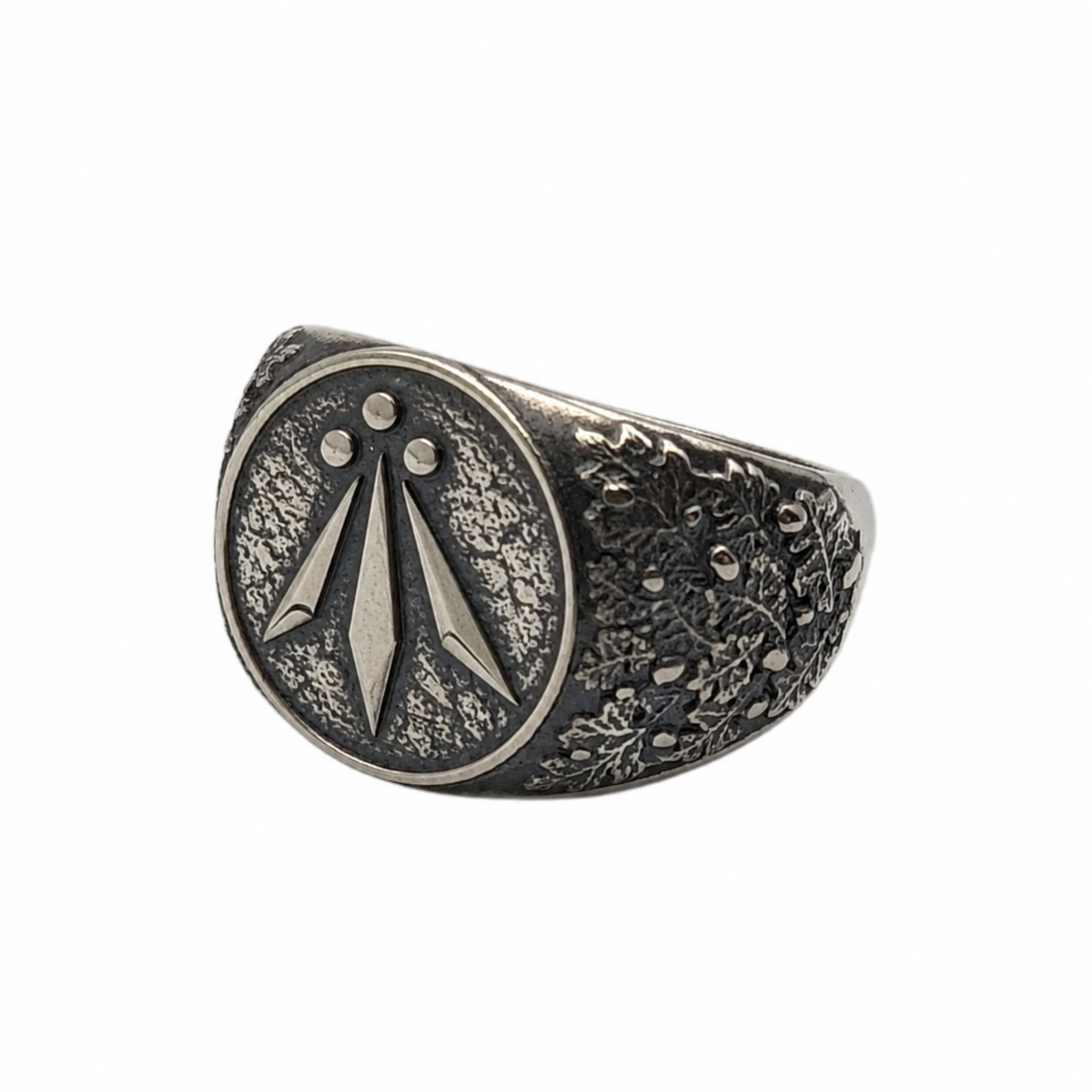 Awen signet ring 6 US Silver 925