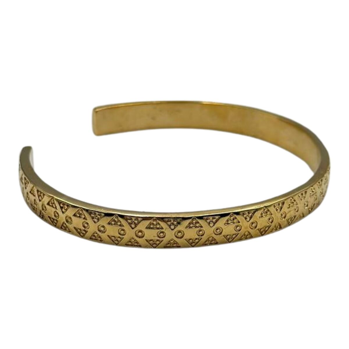Norse ancient viking bracelet Gold plating