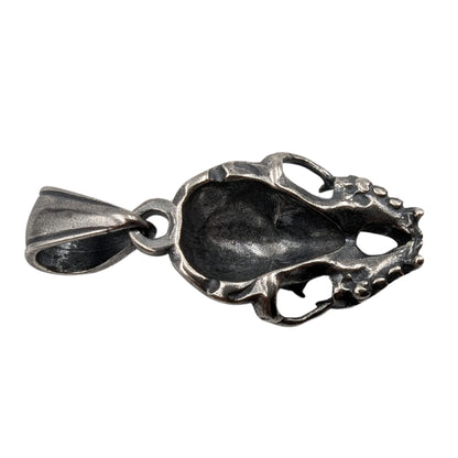 Cat Skull Pentagram pendant