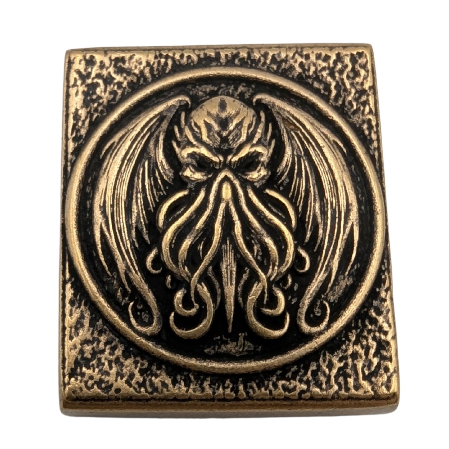 Cthulhu molle clip Bronze with patina