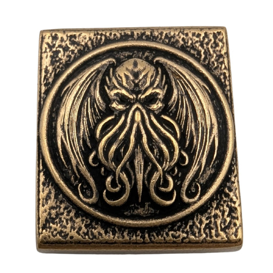 Cthulhu molle clip Bronze with patina
