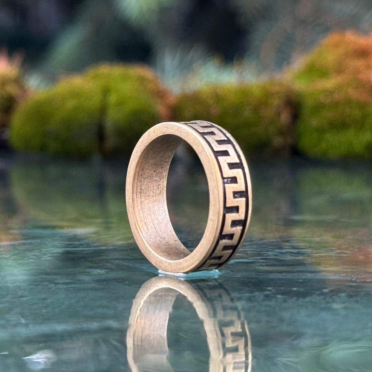Ancient Greek ornament V2 ring