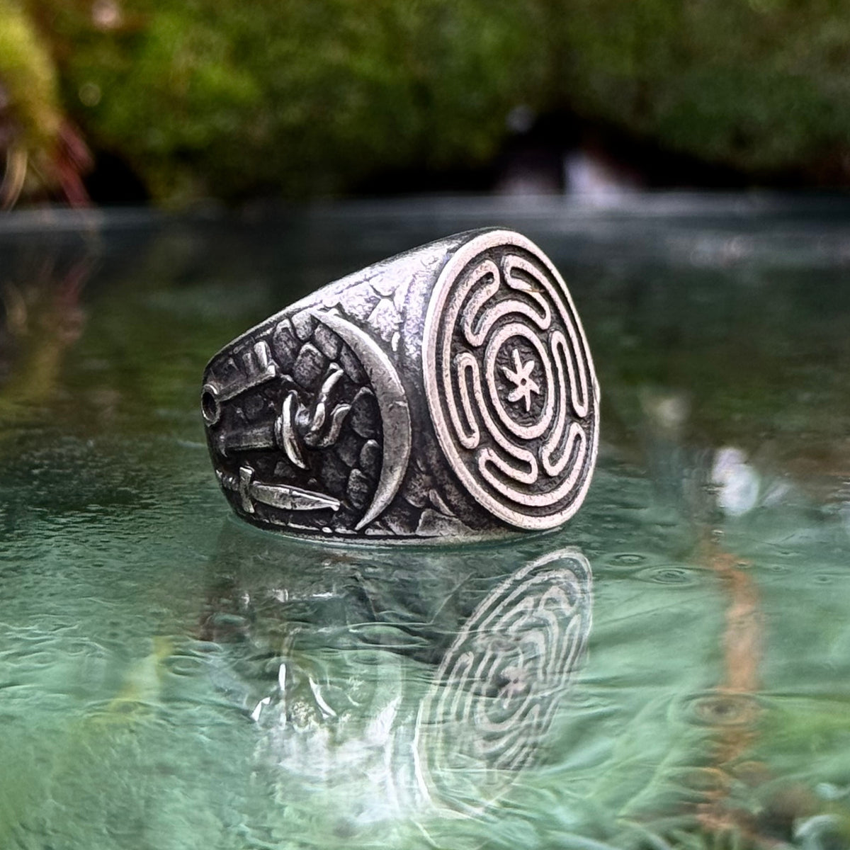 Hecate greek goddess ring