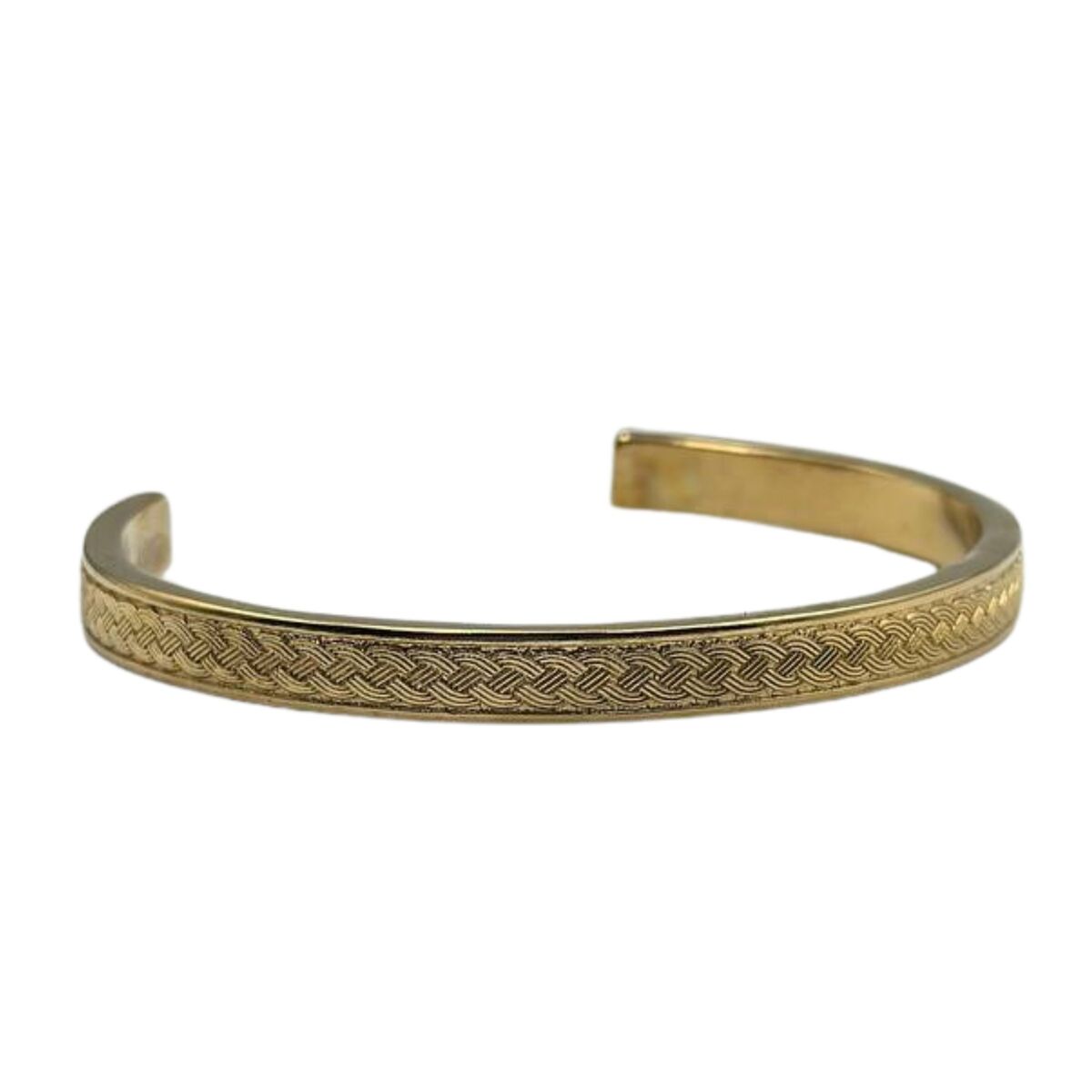 Borre ornament Norse bracelet Gold plating