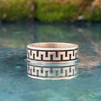 Ancient Greek ornament V2 ring