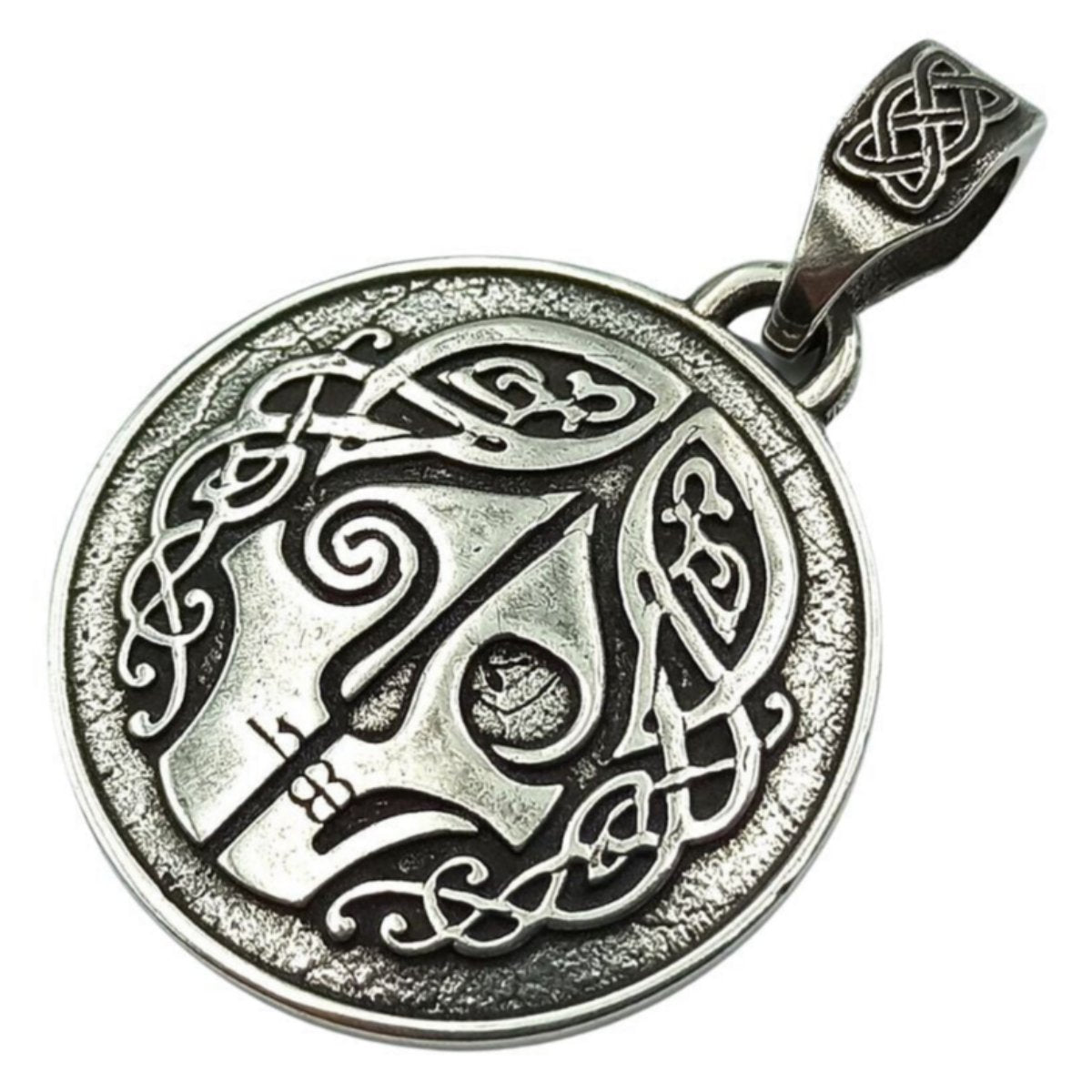 Hel goddess pendant Silver 925