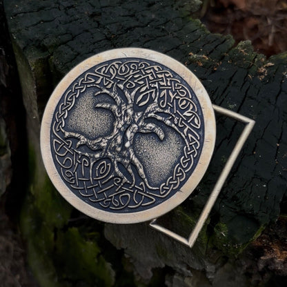 Tree of Life (Yggdrasil) Bronze Belt Buckle