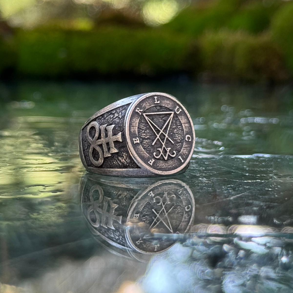 Ring with the Sigil of Lucifer