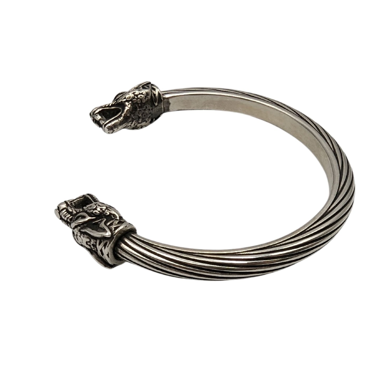 Wolf arm ring Viking bracelet