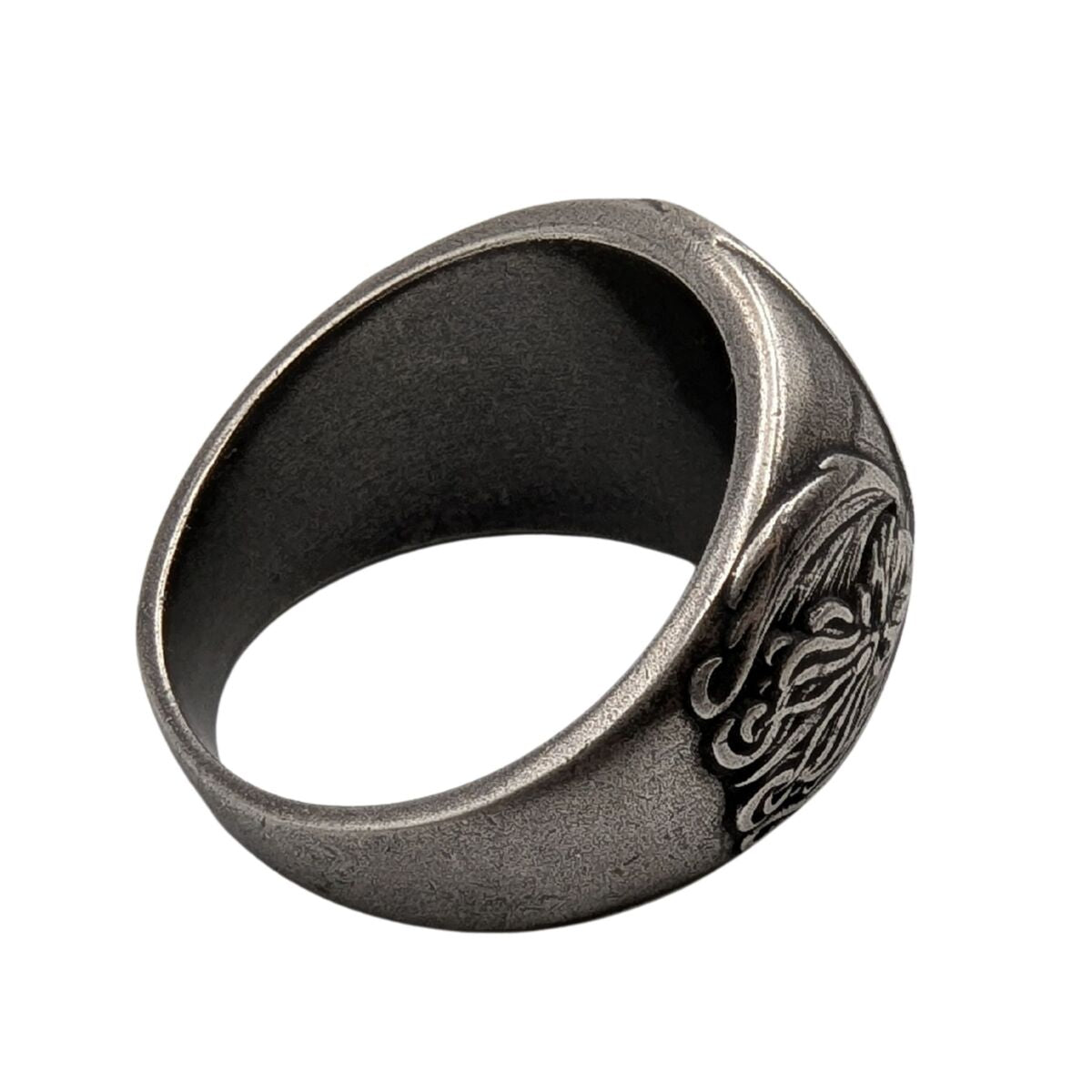 Elder sign symbol ring