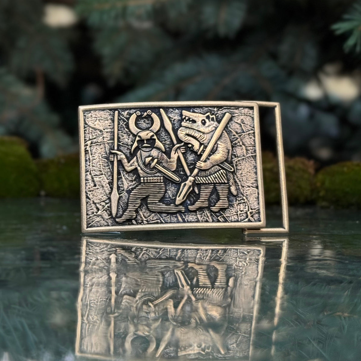 Torslunda dancer belt buckle