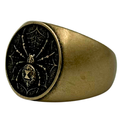 Black Widow Spider Ring