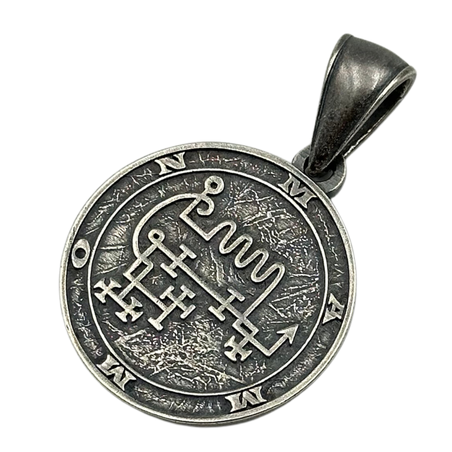 Mammon Sigil Pendant Silver plating
