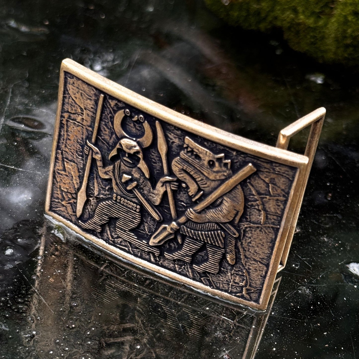 Torslunda dancer belt buckle
