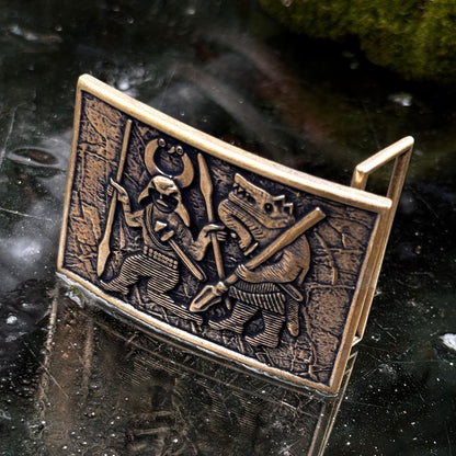Torslunda dancer belt buckle