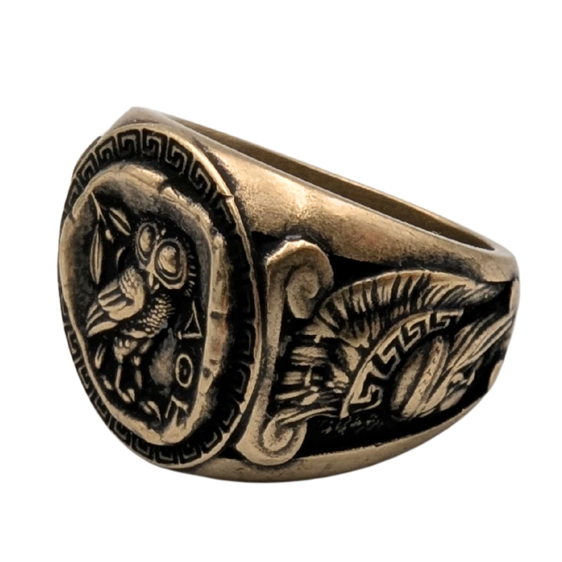 Athena Greek Ring