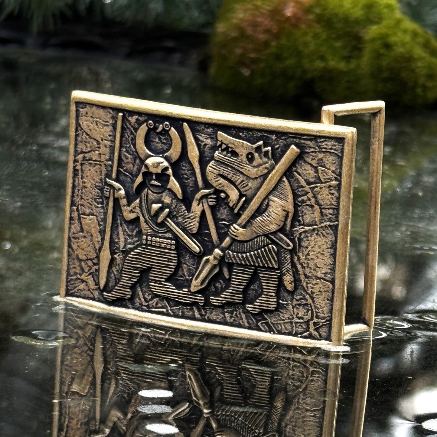 Torslunda dancer belt buckle