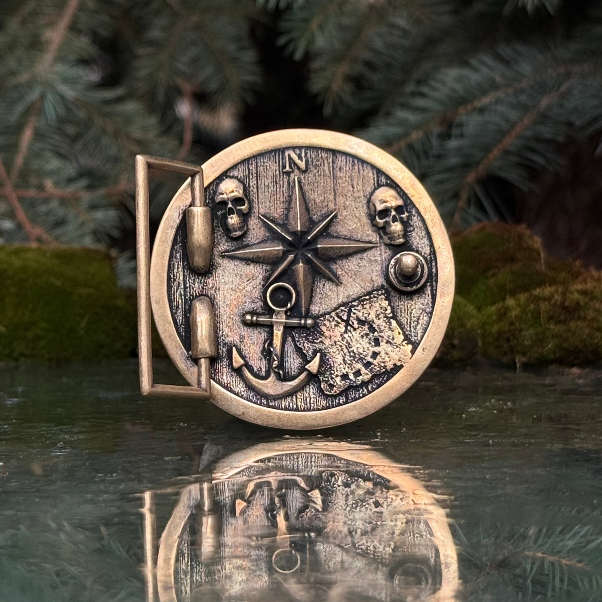 Jolly Roger belt buckle