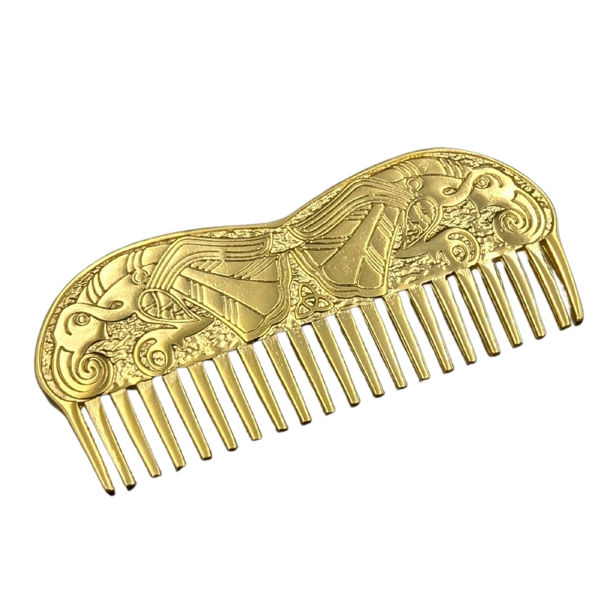 Germanic raven beard Viking comb