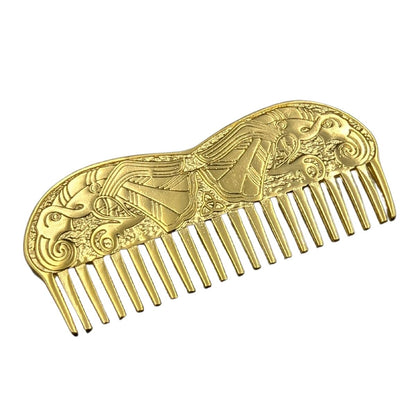 Germanic raven beard Viking comb