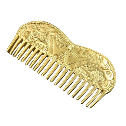 Germanic raven beard Viking comb