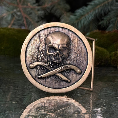 Jolly Roger belt buckle
