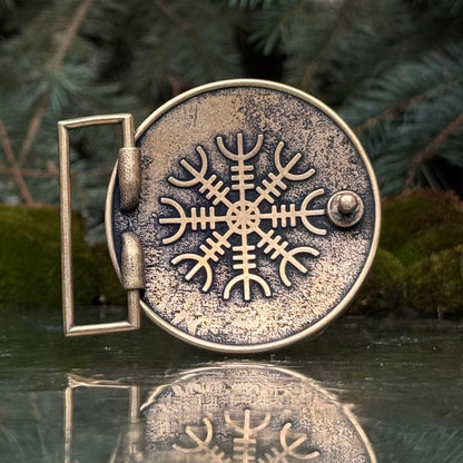 Sigurd and Fafnir belt buckle