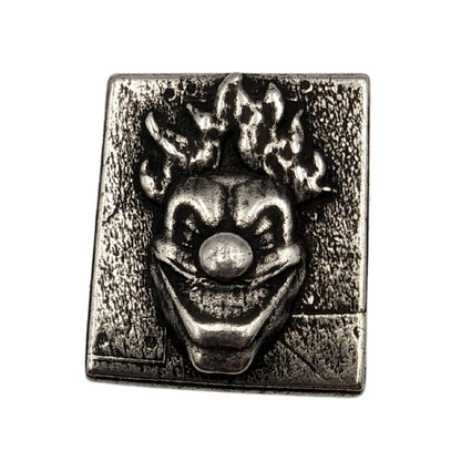 Clown Molle clip Silver plated