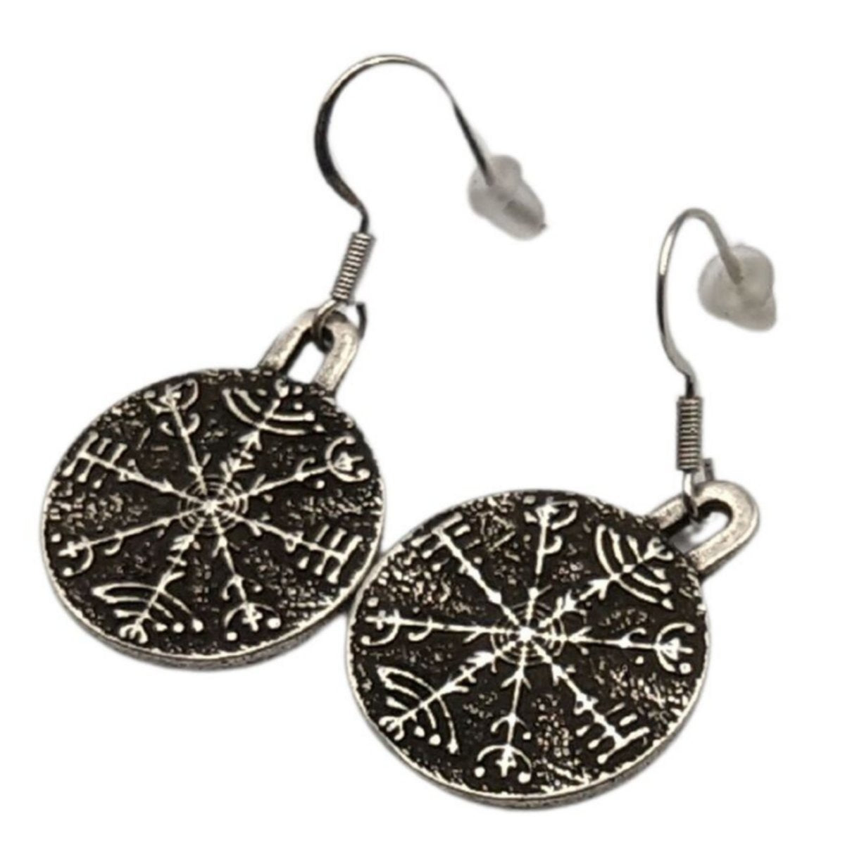 Veldismagn bronze earrings Silver plating