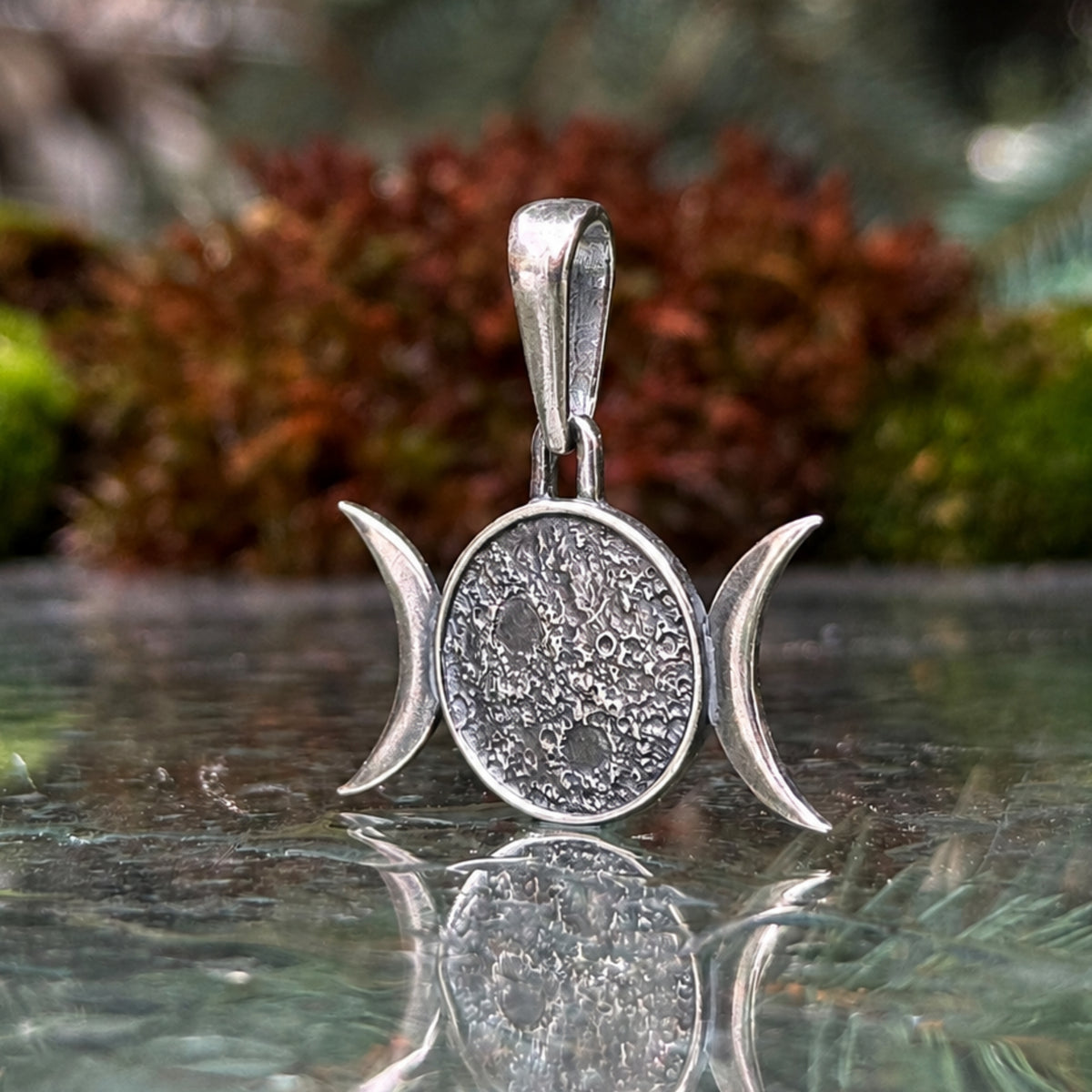 Triple Moon Pendant