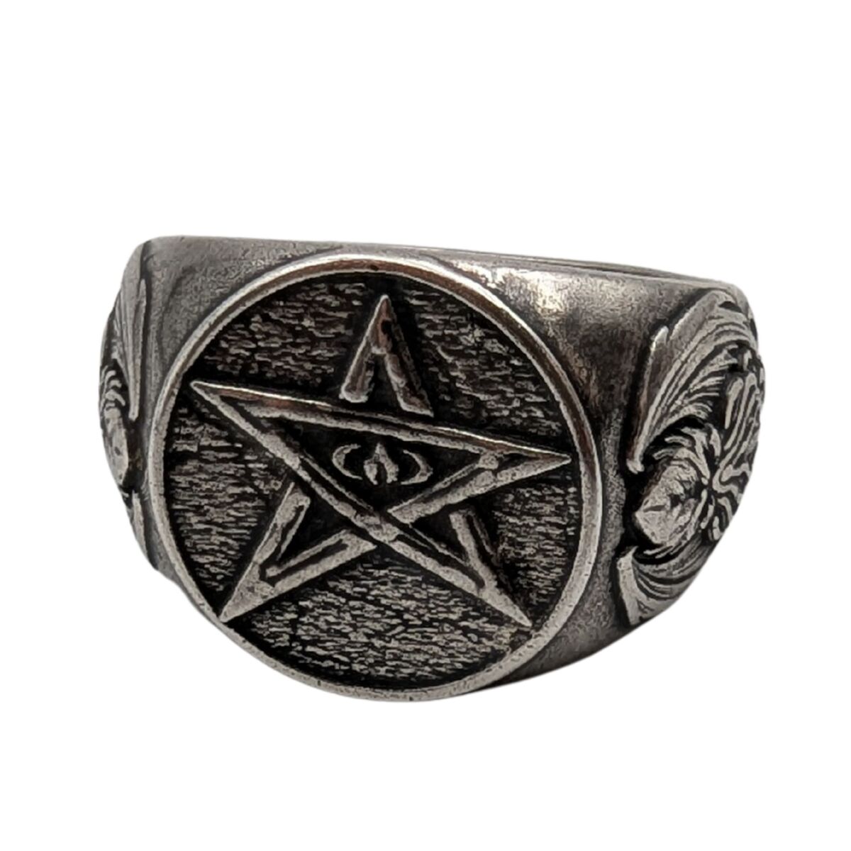 Elder sign symbol ring