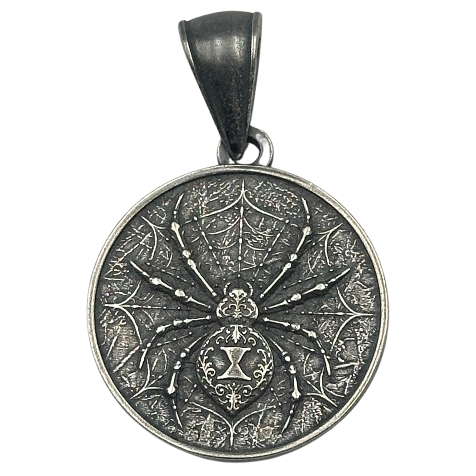 Black Widow Spider Pendant