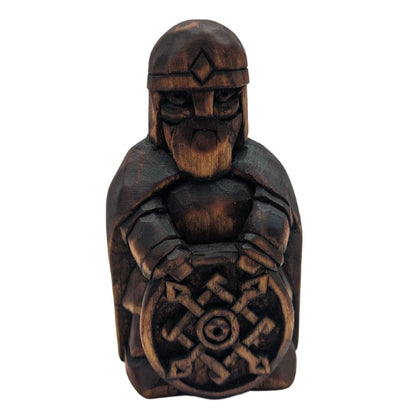 Viking Small wooden figurine
